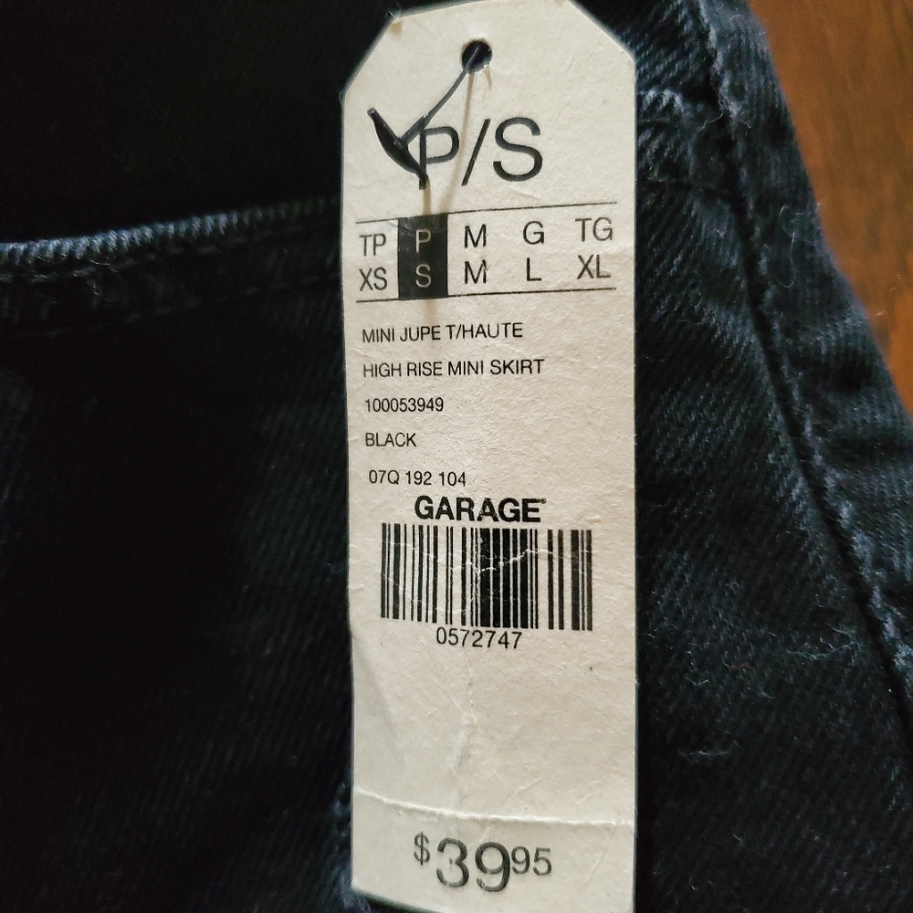 garage jean skirt - Picture 5 of 5